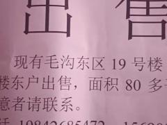 毛沟东区，好户型，自家房屋出租